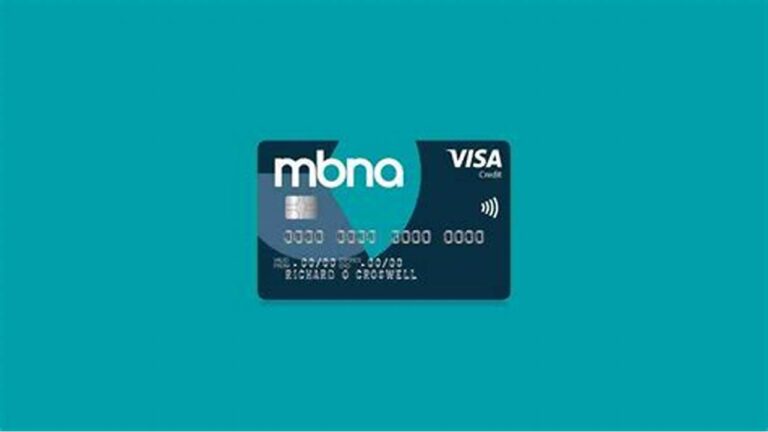 MBNA Credit Cards